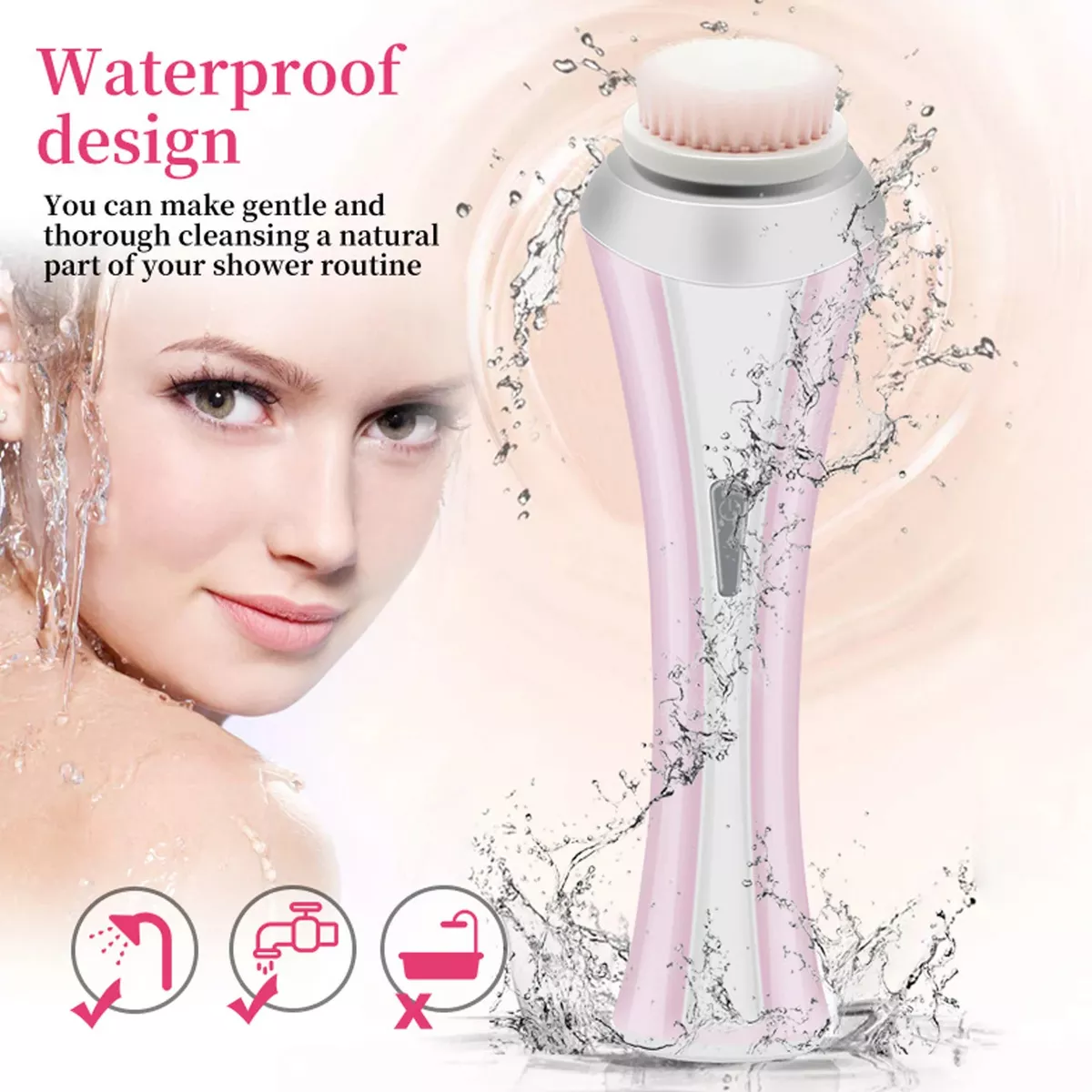 CEPILLO FACIAL ELÉCTRICO 4 EN 1 - 2