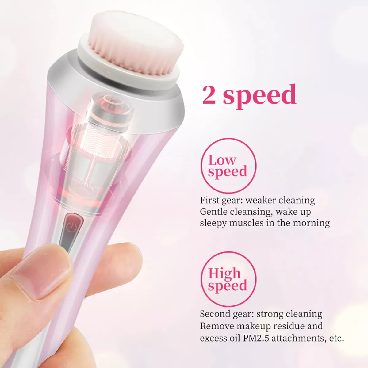 CEPILLO FACIAL ELÉCTRICO 4 EN 1 - 4