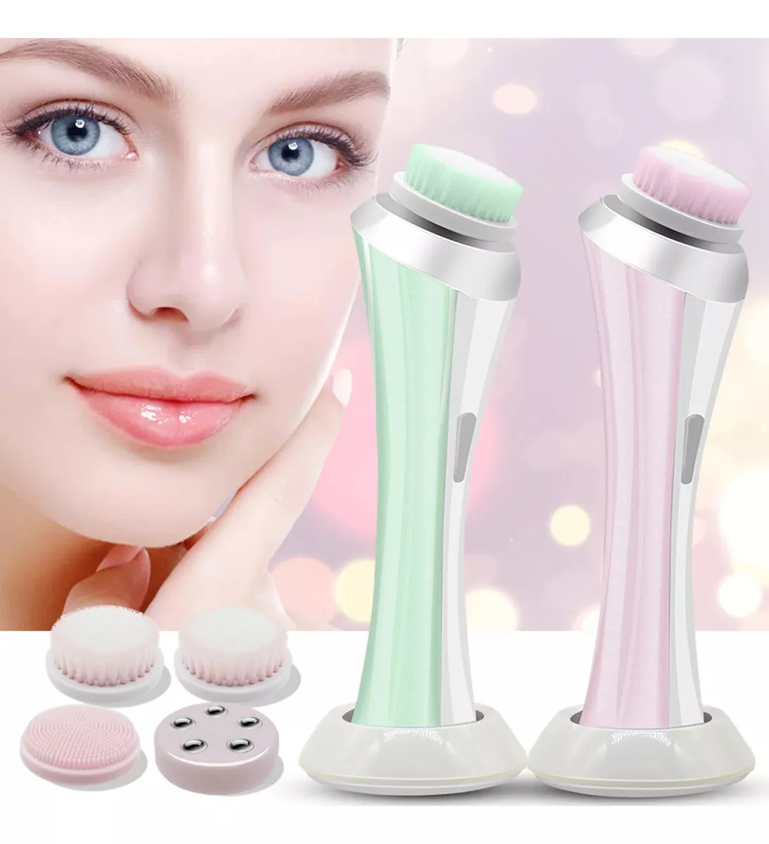 CEPILLO FACIAL ELÉCTRICO 4 EN 1 - 5