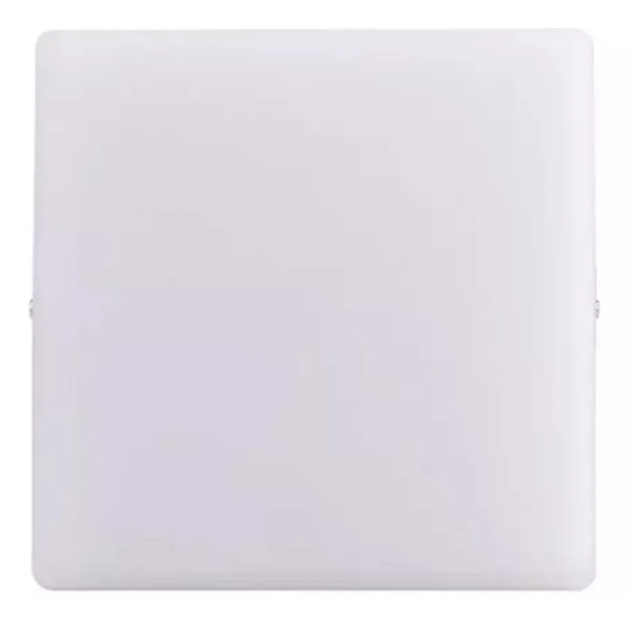 FOCO PANEL PLAFÓN LED 18W SOBREPUESTO 12 CM CUADRADO FRIO BLANCO - 1