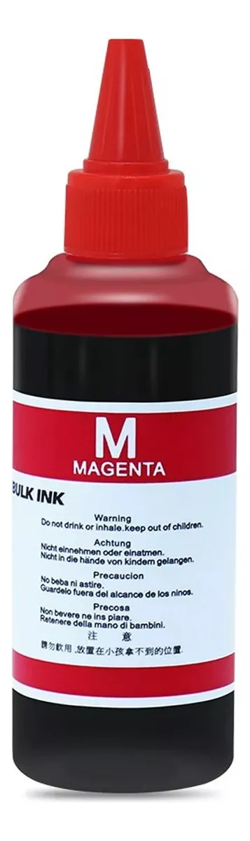 PACK TINTA SUBLIMACIÓN 4 DE 100ML PREMIUM UNIVERSAL - 5