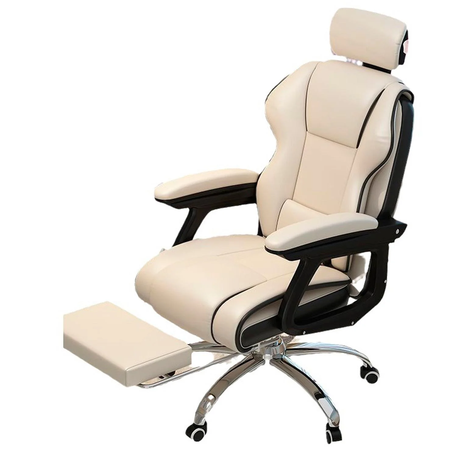 SILLA GERENCIAL APOYO LUMBAR Y PIES RECLINABLE - 3