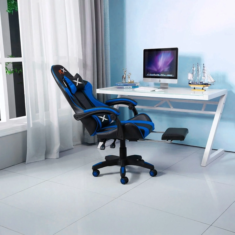 SILLA GAMER PROFESIONAL RECLINABLE CON REPOSAPIES - 10