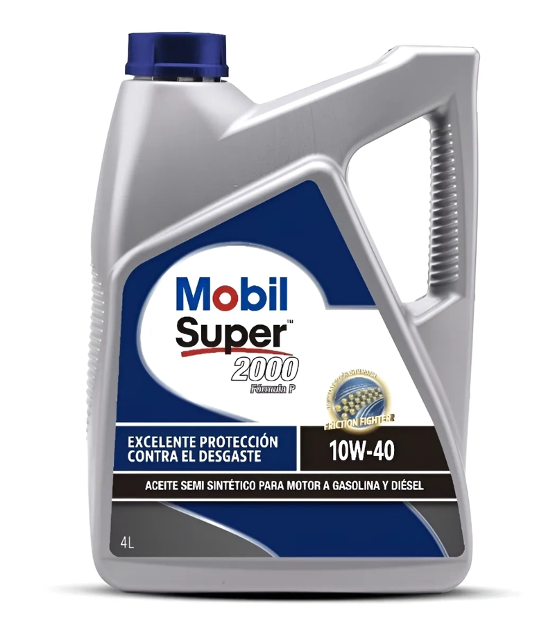 ACEITE MOBIL SUPER 2000 10W40 4LT - 1