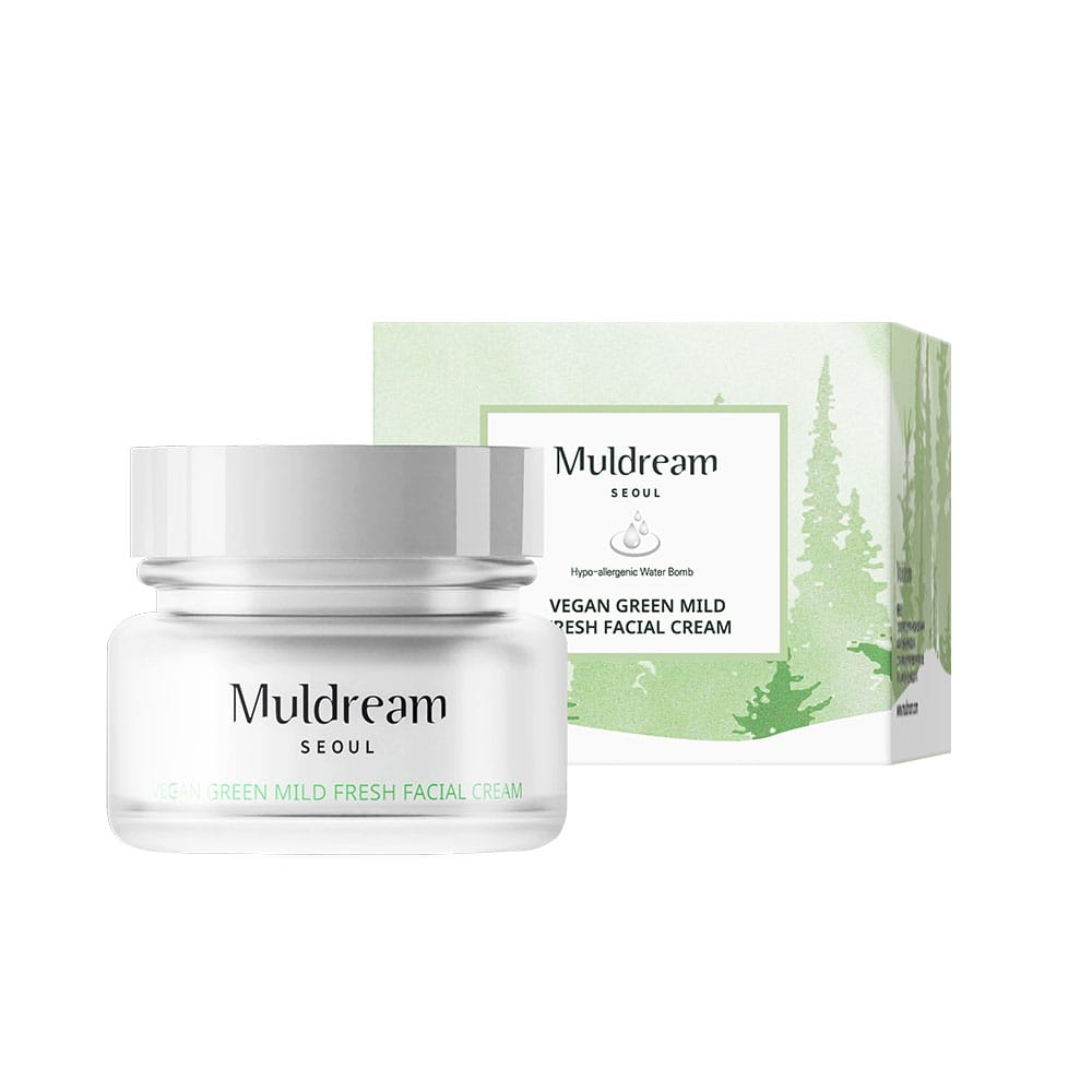 CREMA DE SOLUCIÓN CALMANTE / POROS PARA PIELES GRASAS / MIXTAS - COSMÉTICA COREANA VEGANA - 1