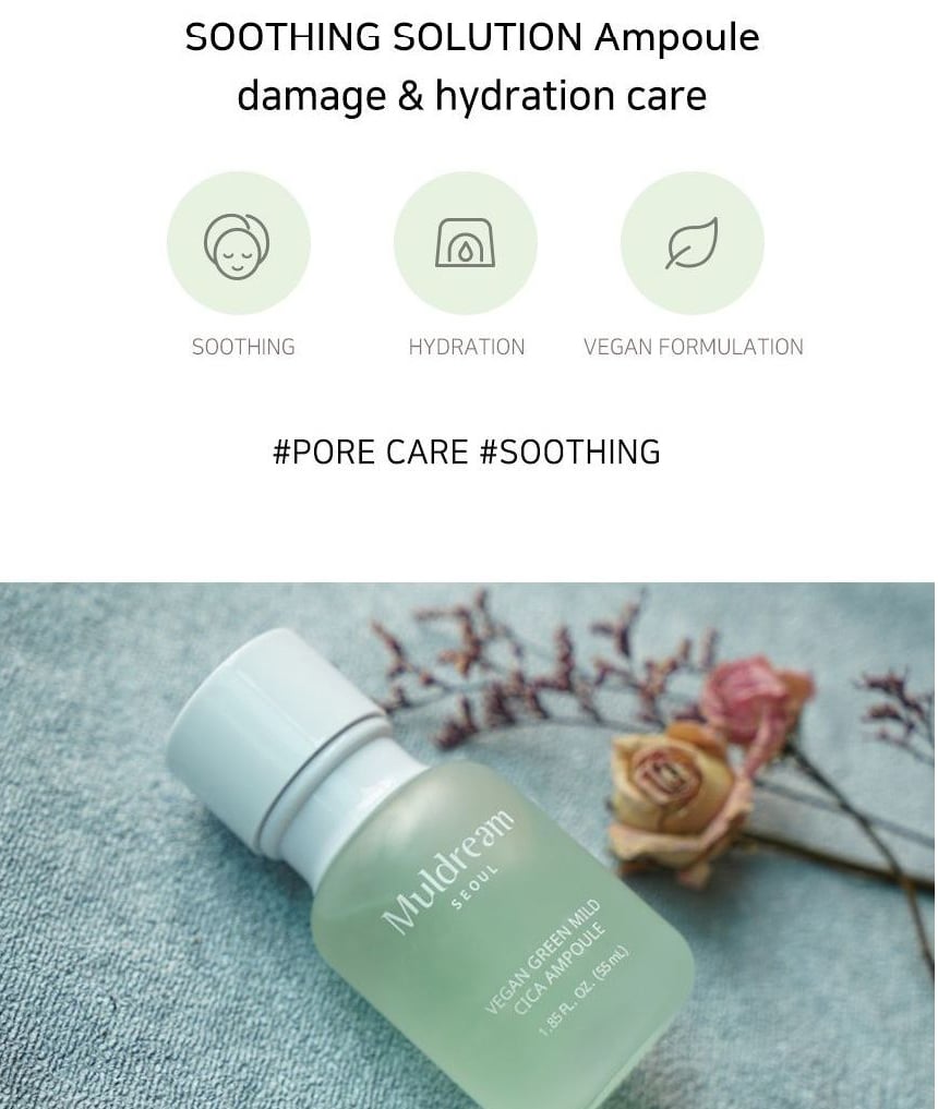 AMPOLLA DE CICA QUE CALMA LA PIEL SENSIBLE IRRITADA - COSMÉTICA COREANA - 2