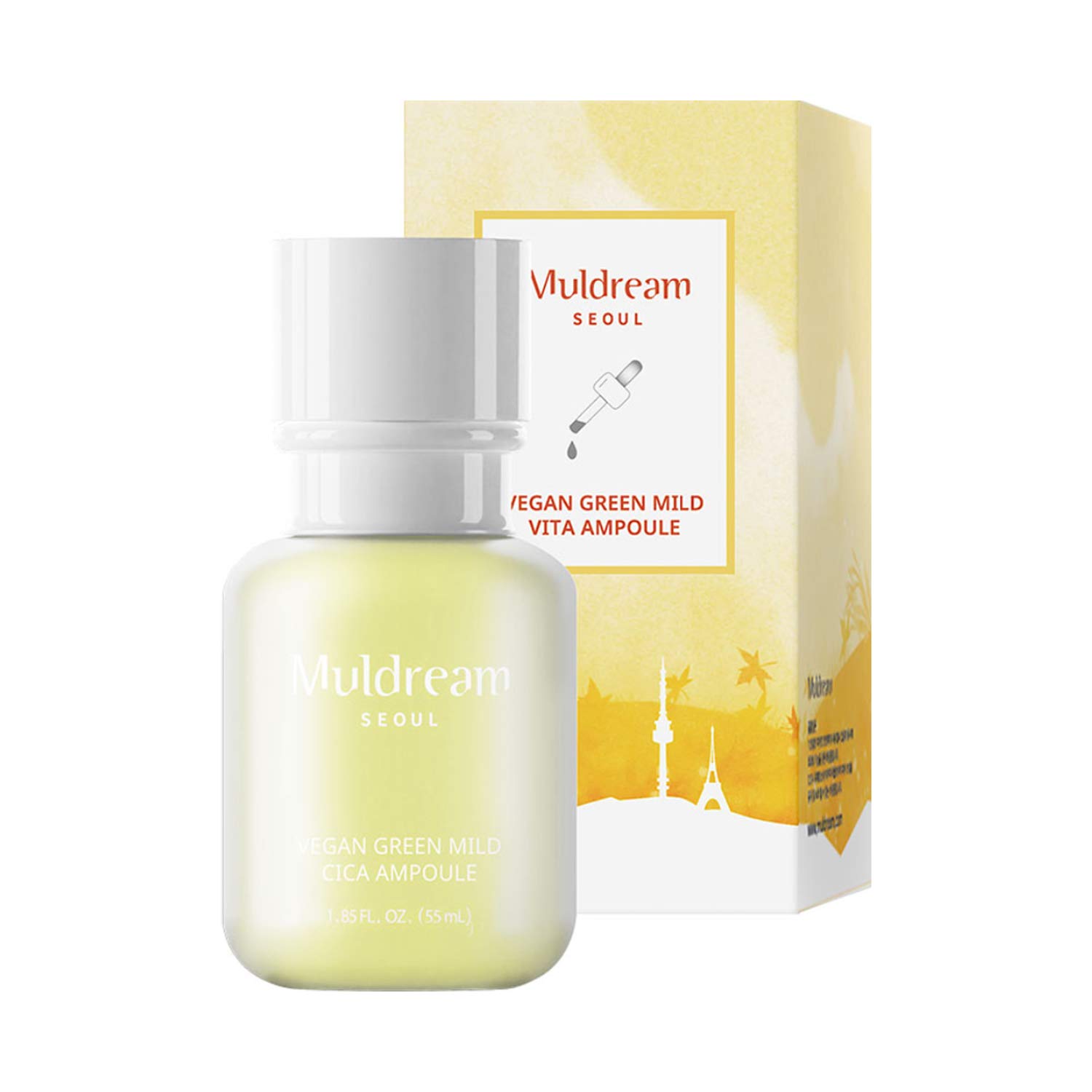AMPOLLA VITAMINA VEGAN GREEN MILD - COSMÉTICA COREANA - 1