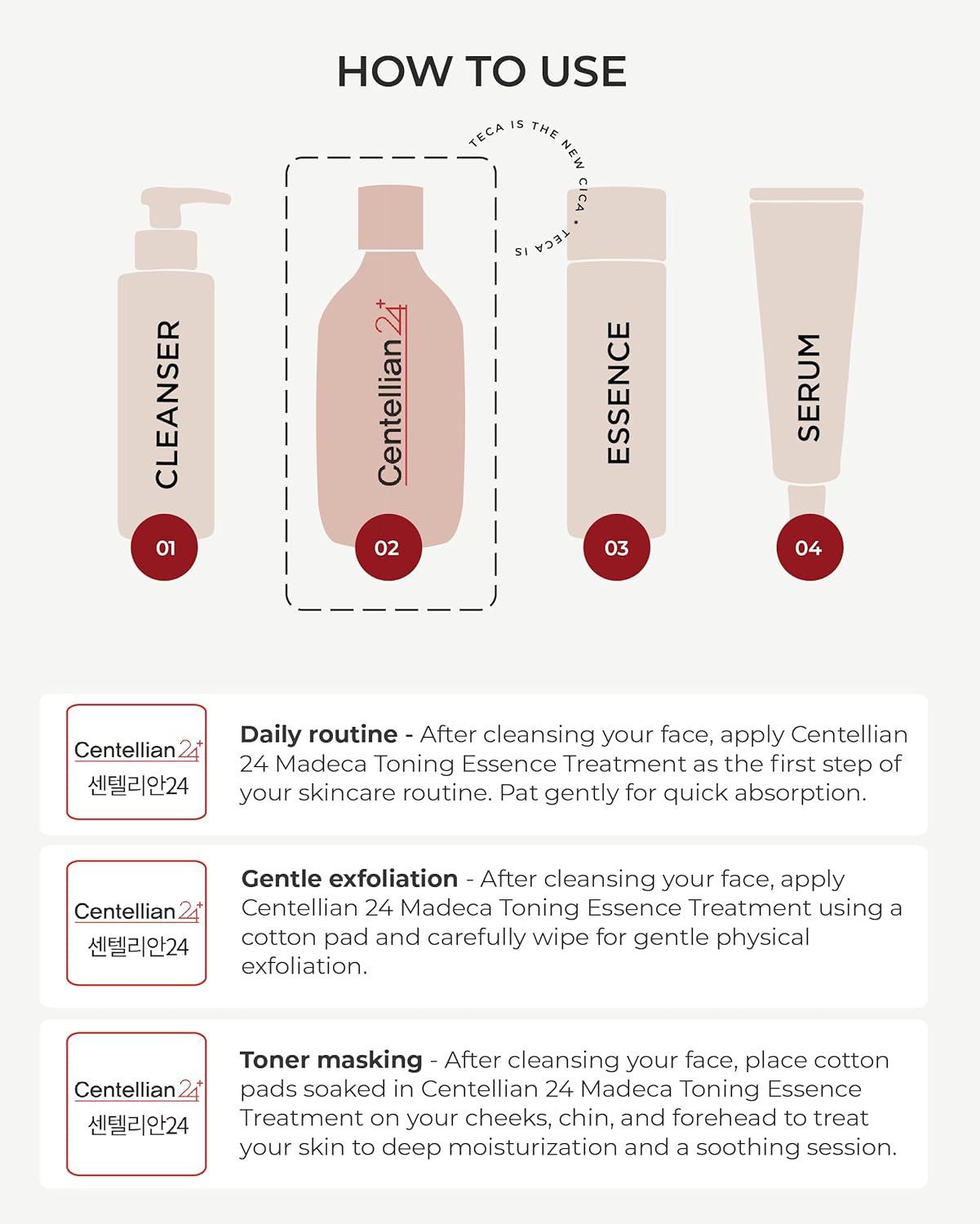 CENTELIAN24 TONING ESSENCE PIEL MANCHA - COSMÉTICA COREANA - 4