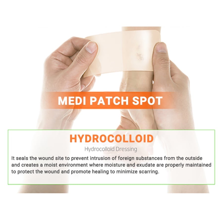 PARCHES ANTI ACNÉ TRATAMIENTO PARA GRANITOS DONGKOOK MADECA MEDI PATCH - COSMÉTICA COREANA - 5