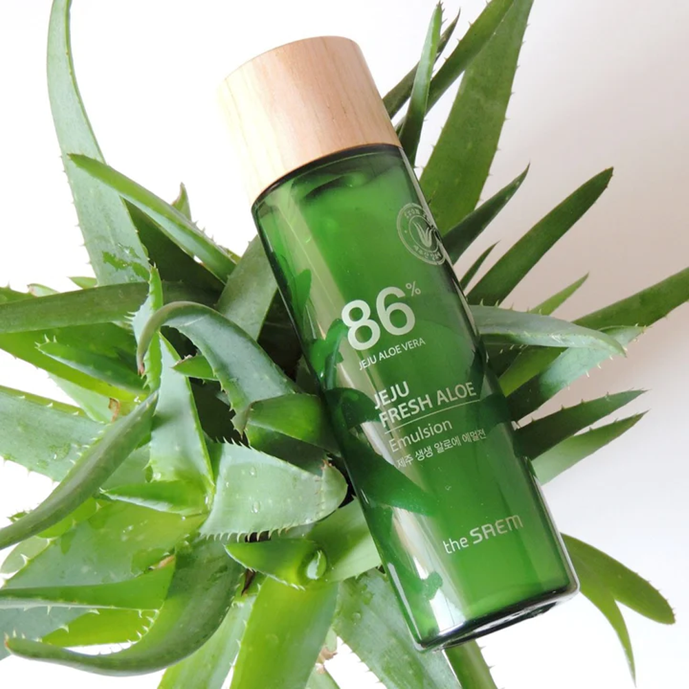 EMULSIÓN FACIAL HUMECTANTE ALOE VERA FRESH 155ML - COSMÉTICA COREANA - 2
