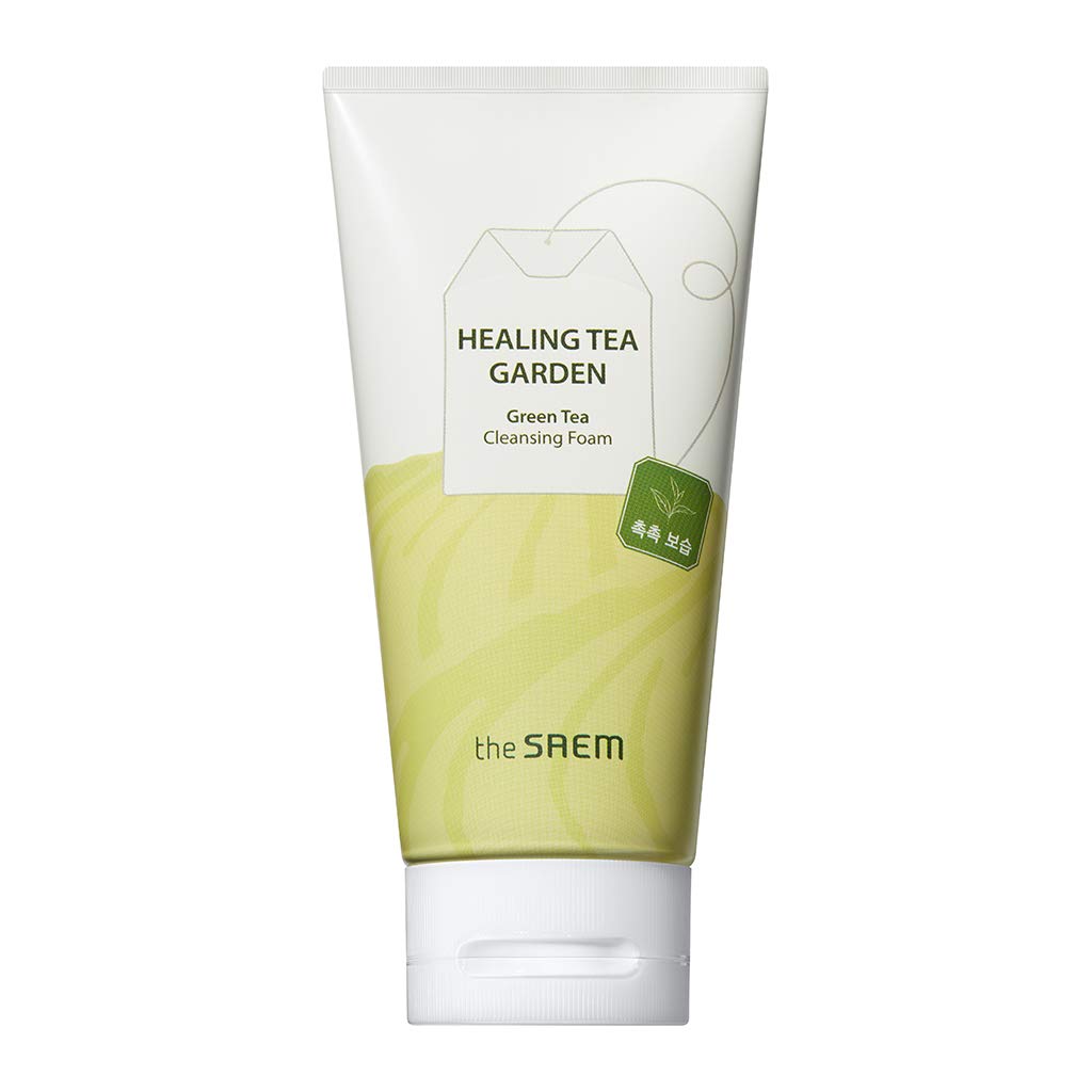 THE SAEM / LIMPIADOR EN ESPUMA TÉ VERDE - COSMÉTICA COREANA - 1