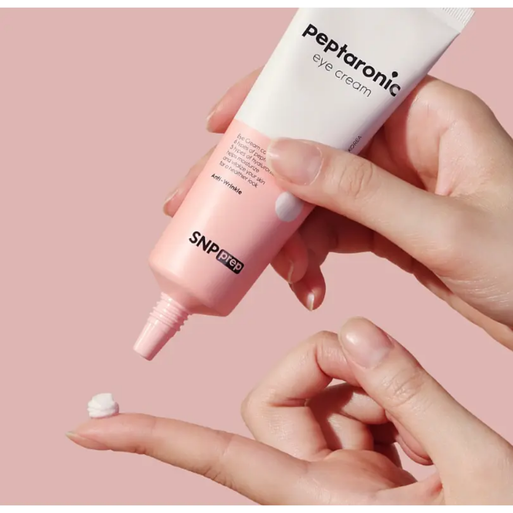 SNP CREMA CONTORNO DE OJOS CON PÉPTIDOS Y ÁCIDO HIALURÓNICO - COSMÉTICA COREANA - 3