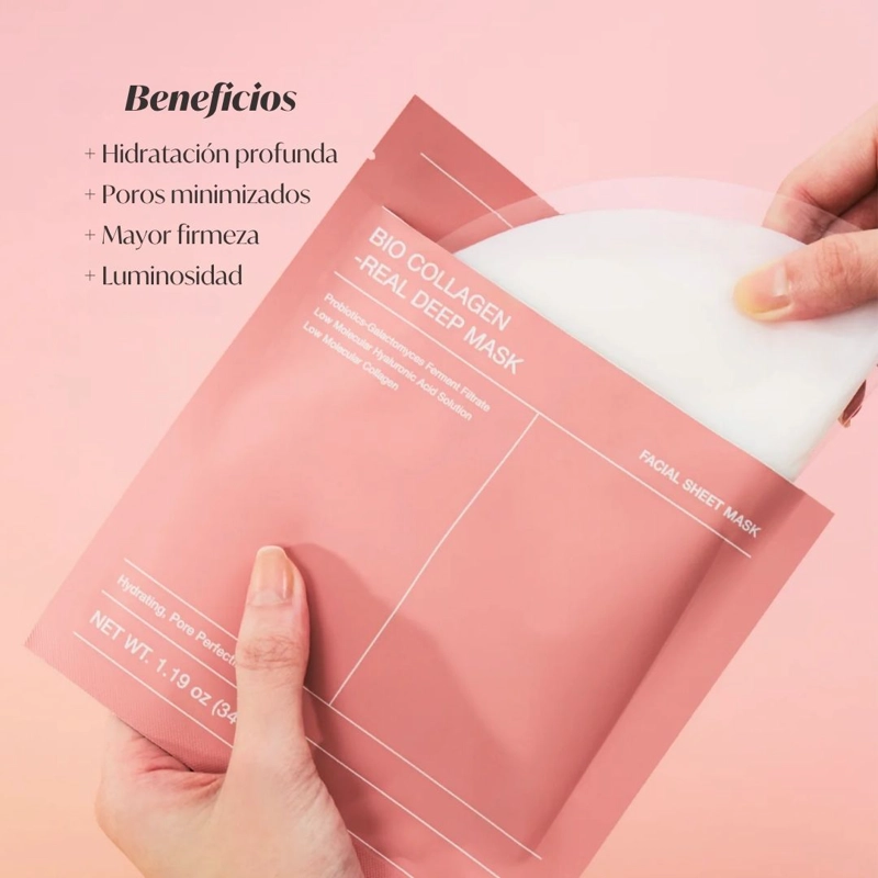 MASCARILLA FACIAL HIDRATANTE - 1 UN - 3