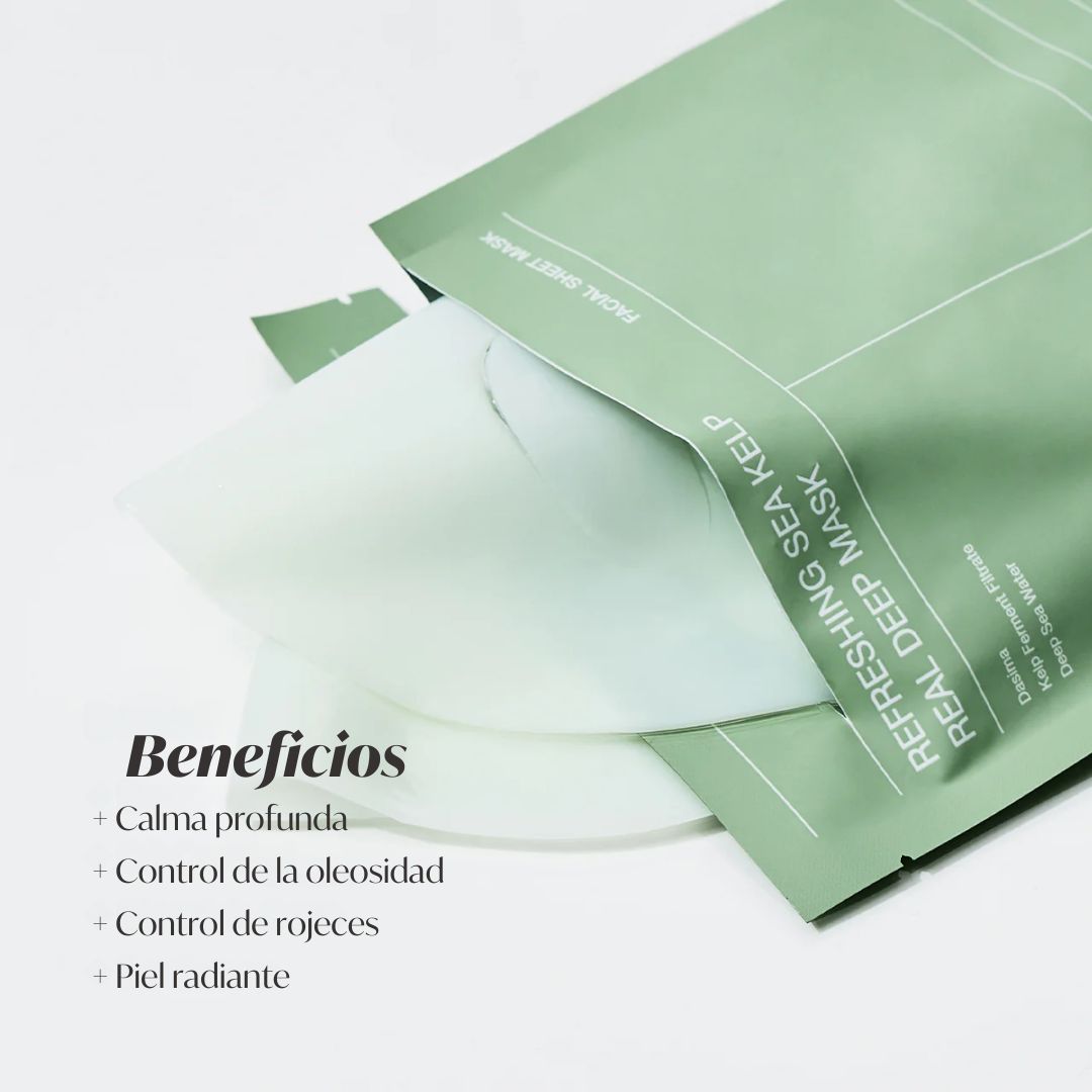 MASCARILLA FACIAL ALGA MARINA - 1UN - 2