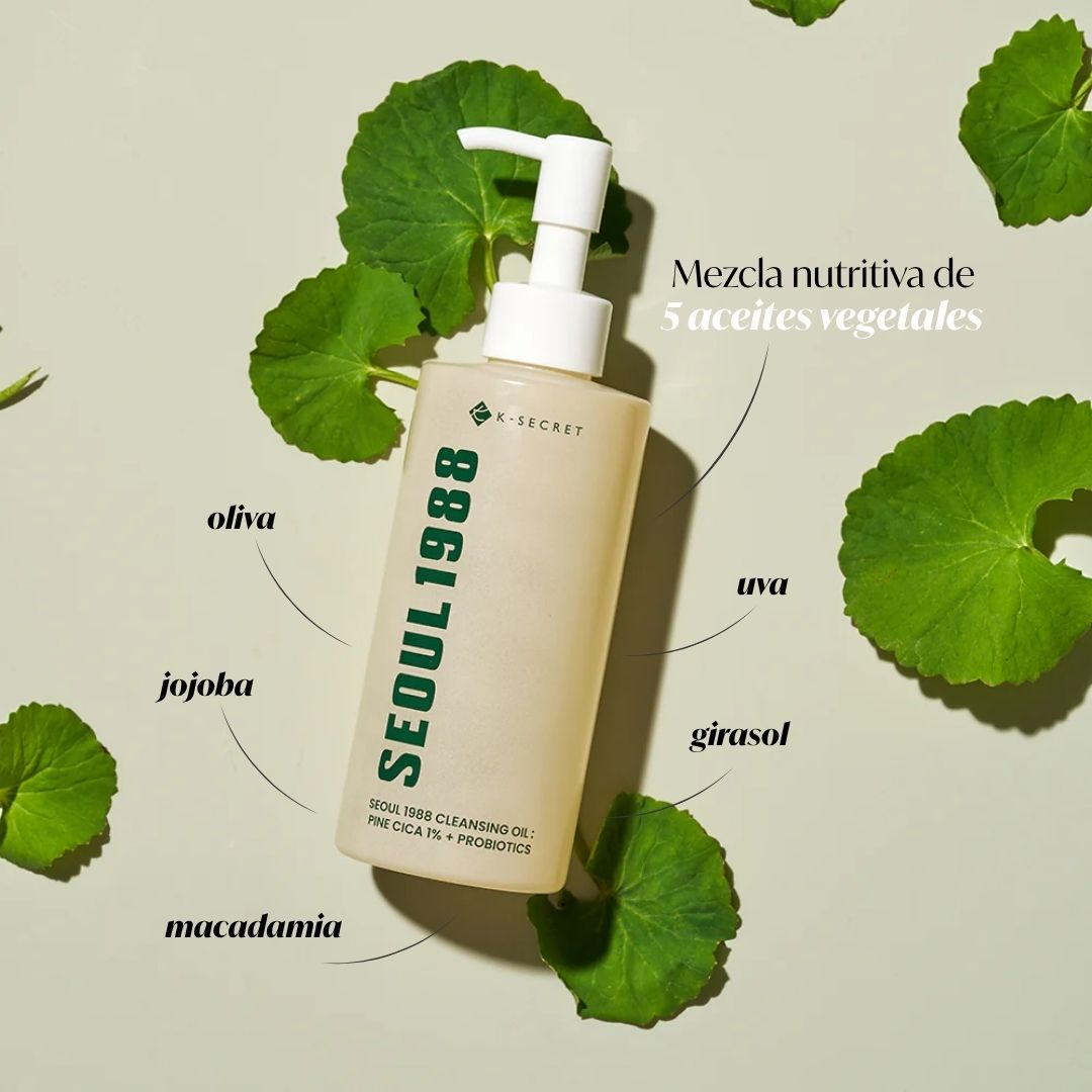 LIMPIADOR OLEOSO PINO+CENTELLA ASIATICA - 200ML - 5
