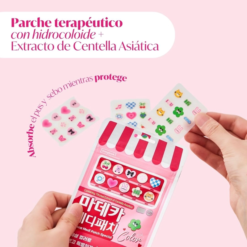 PARCHES ACNE  HIDROCOLOIDES CON MADECA - 2