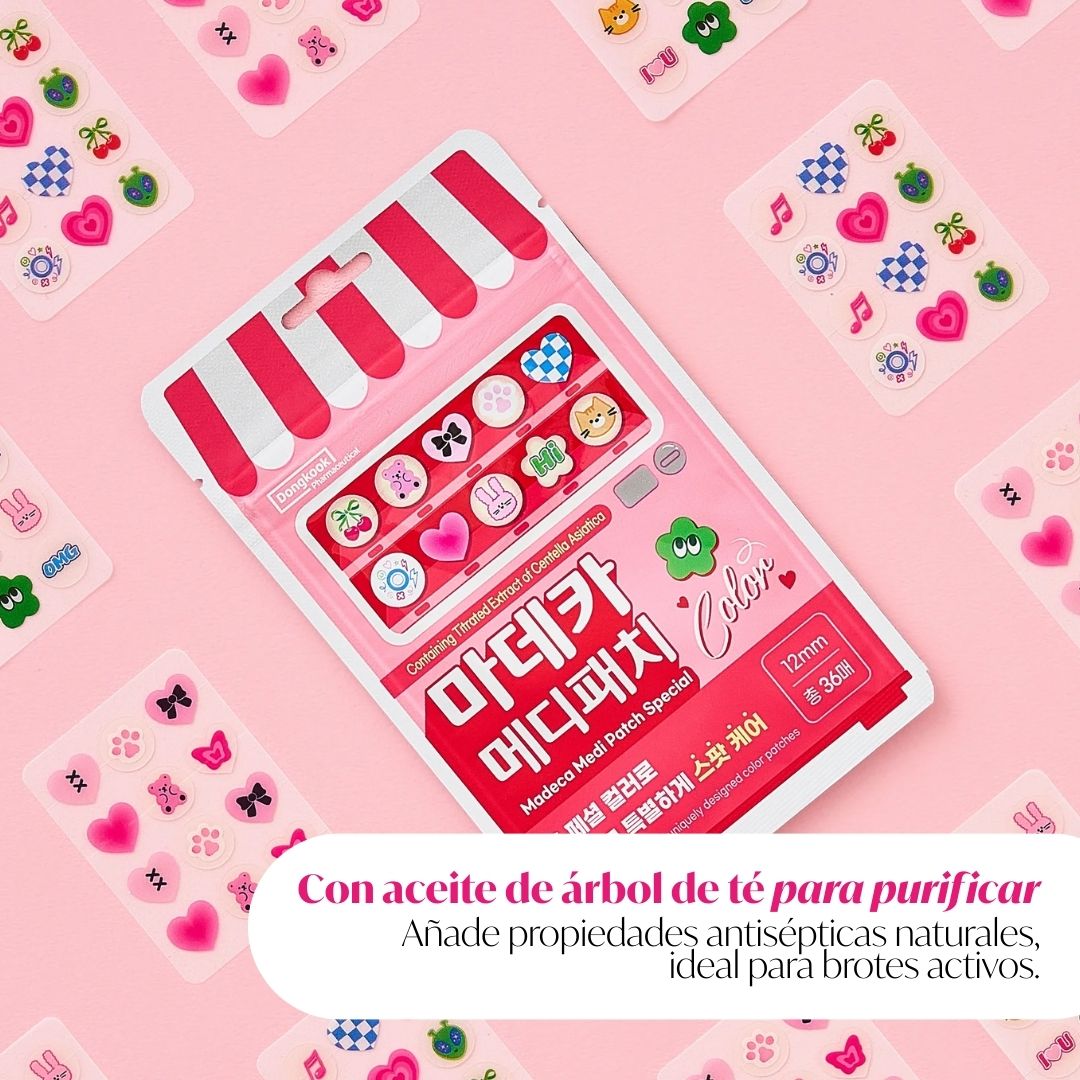 PARCHES ACNE  HIDROCOLOIDES CON MADECA - 3