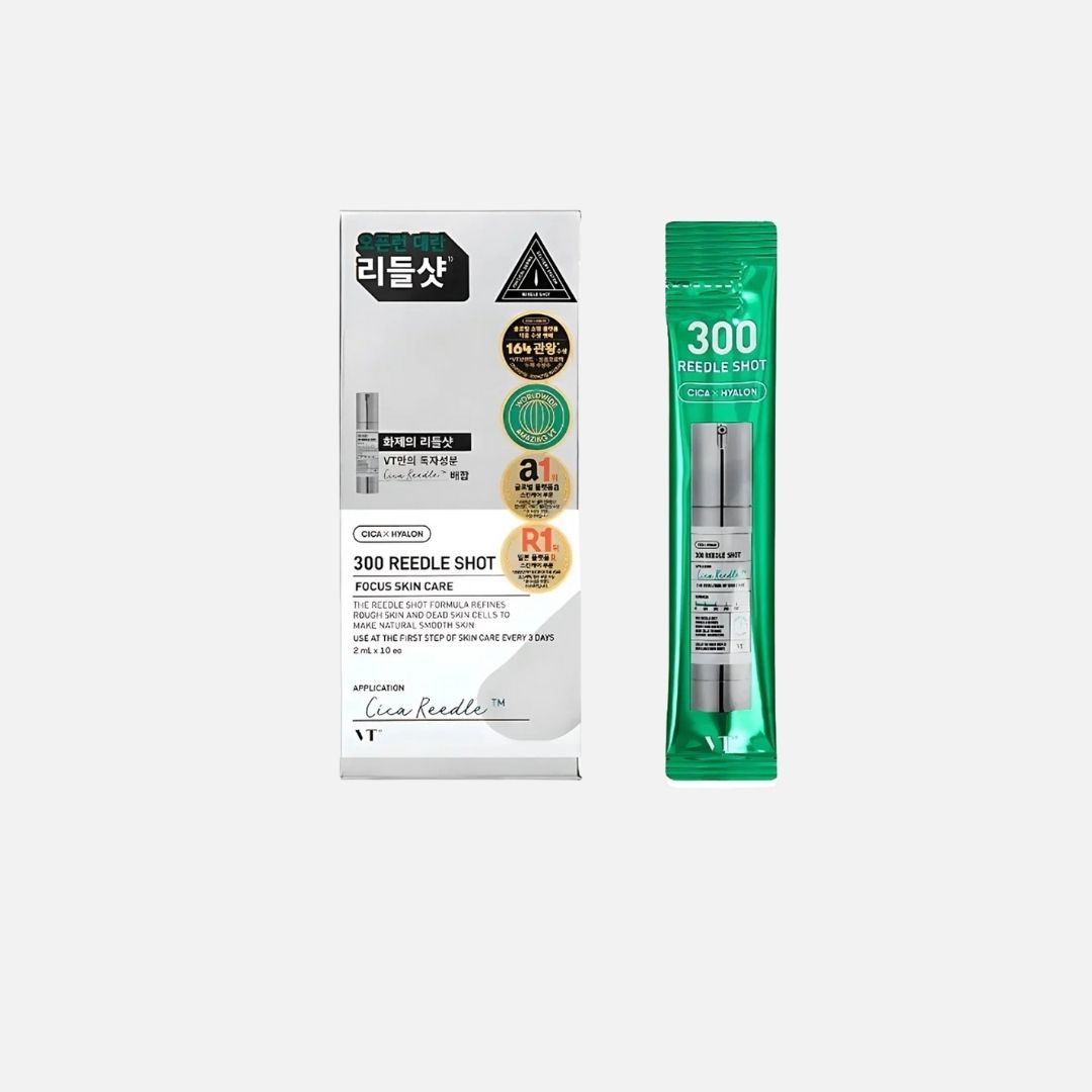 10 SACHET SERUM COREANO DE MICROAGUJAS - REEDLE SHOT 300 MADURA NOCHE - 2