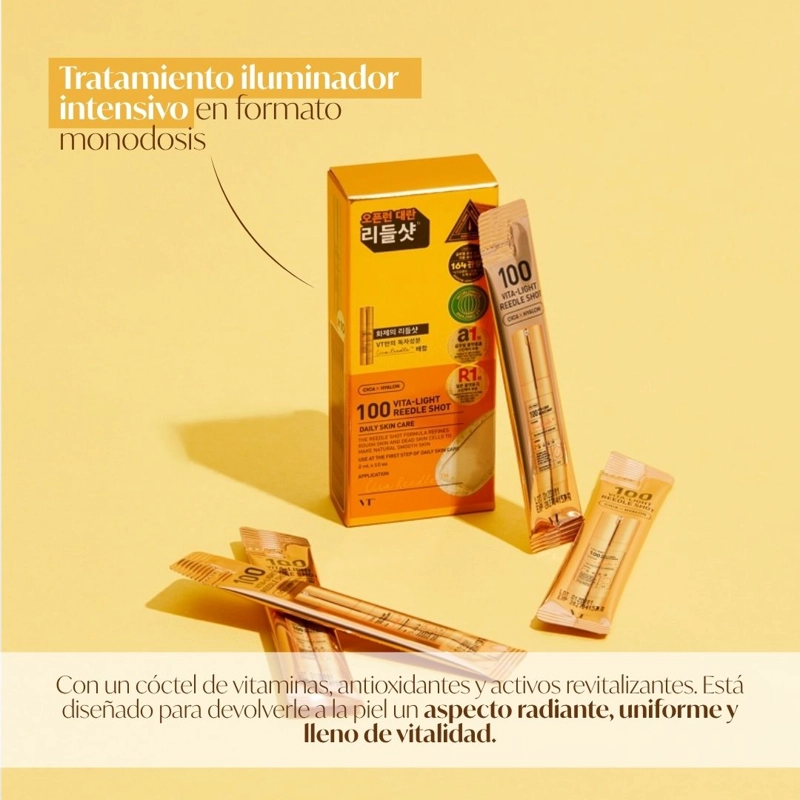 VT SERUM MICROAGUJAS 100 VITAMINA C ANTIMANCHAS TODO TIPO DE PIEL - 2