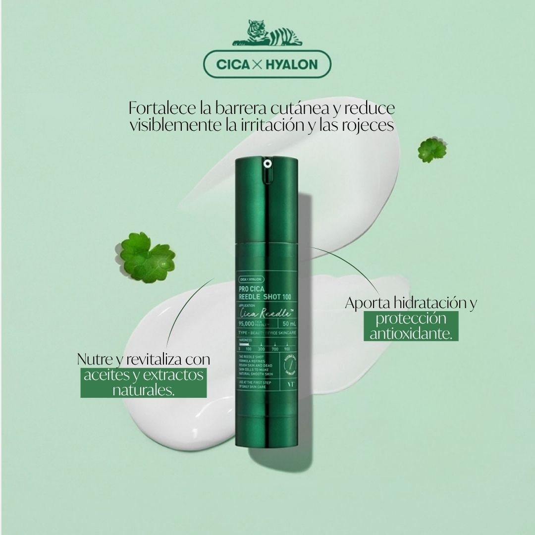 VT COSMETICS PRO CICA REEDLE SHOT 100 SUERO CENTELLA DE DE - 3