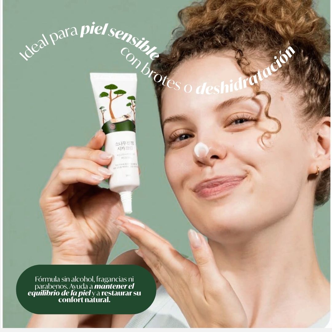 CREMA FACIAL HIDRATANTE SENSIBLE - PINE CALMING - 4