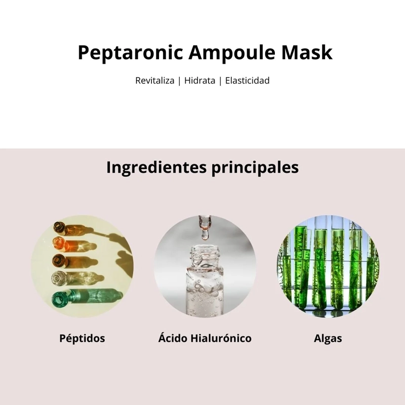 SNP MASCARILLA «PEPTARONIC AMPOULE MASK» - 7