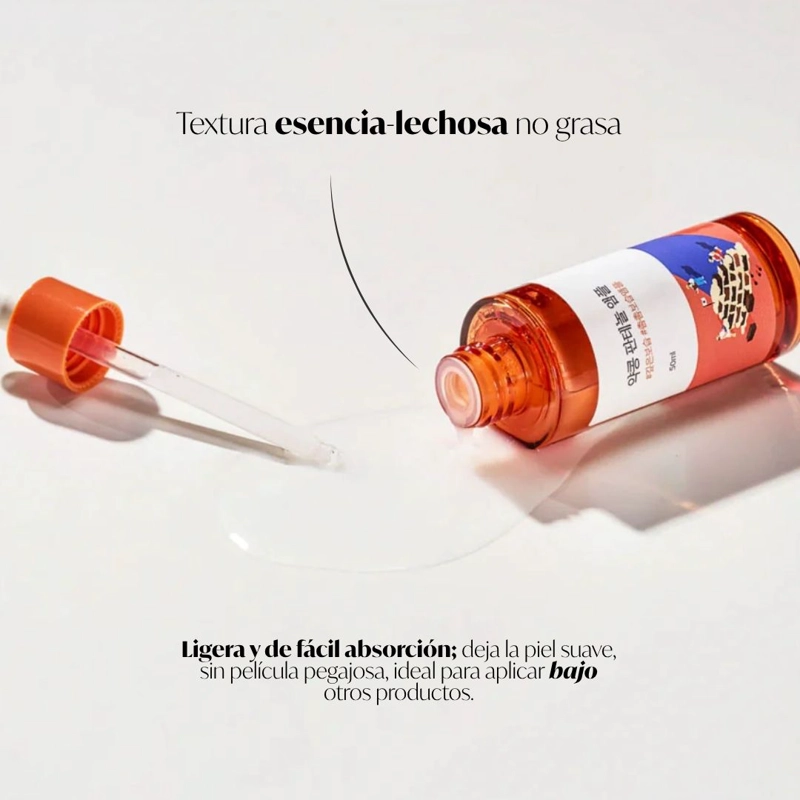 SERUM AMPOLLA ROUND LAB SOYA Y PANTENOL HIDRATANTE - 50ML - 4