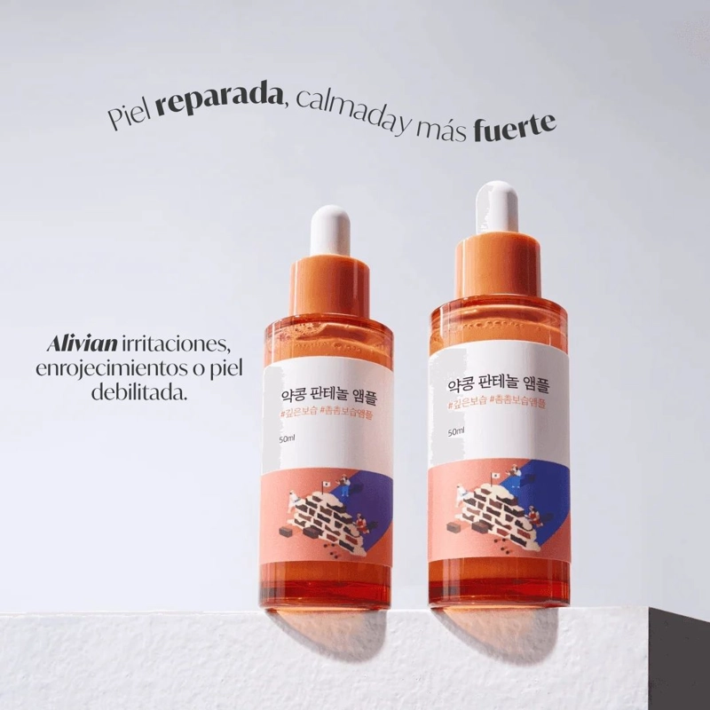 SERUM AMPOLLA ROUND LAB SOYA Y PANTENOL HIDRATANTE - 50ML - 5