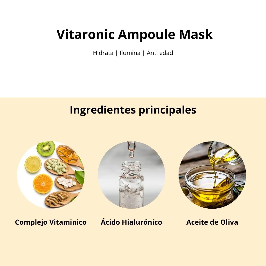 MASCARILLA FACIAL ILUMINADORA SNP VITARONIC - 6