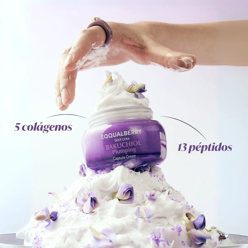 CREMA FACIAL REAFIRMANTE CON BAKUCHIOL  COSME TICA COREANA - 4