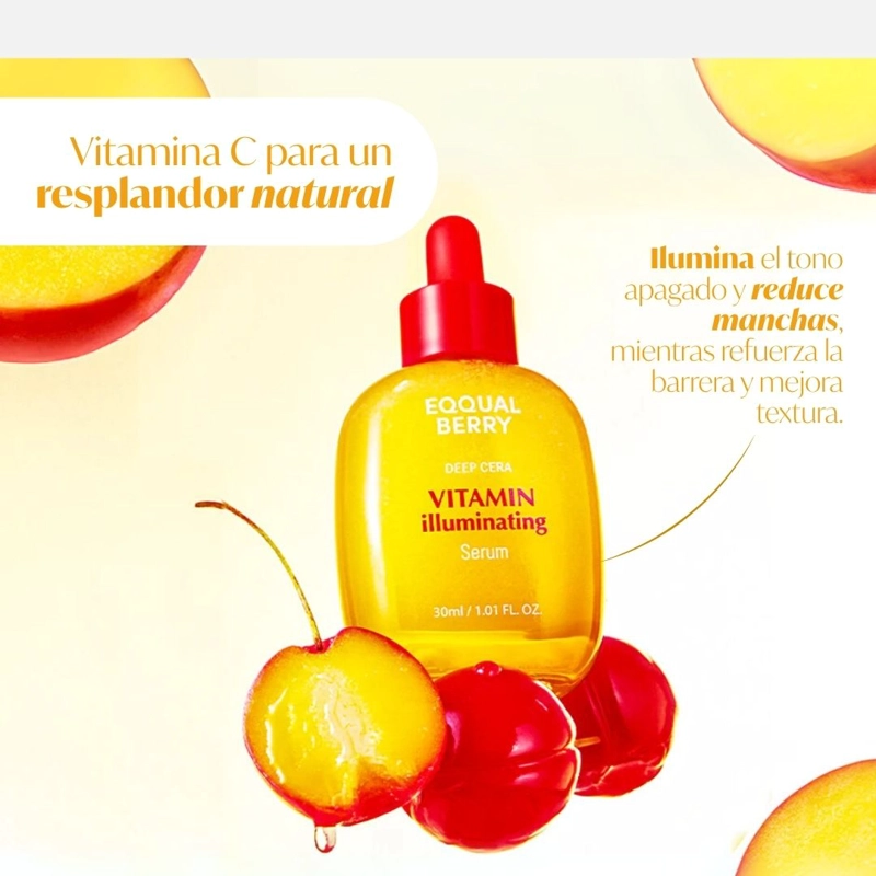 SÉRUM VITAMINA ILUMINADOR EQQALBERRY - 2