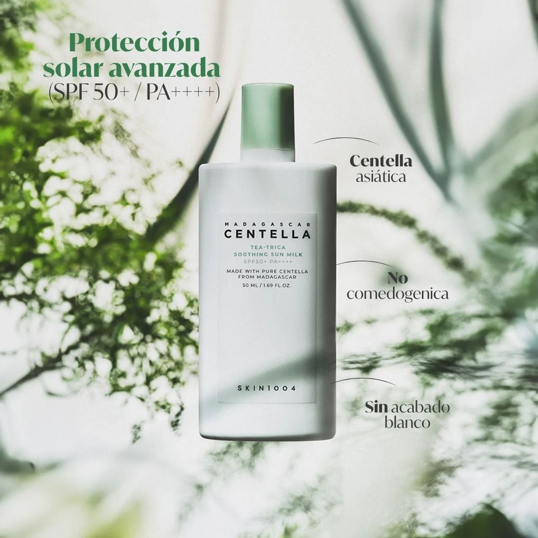 PROTECTOR SOLAR SKIN1004 TE  DE CENTELLA DE MADAGASCAR - 50ML - 3