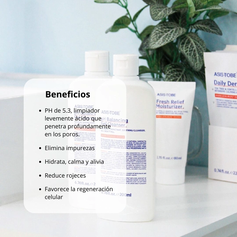 GEL LIMPIADOR BALANCEA EL PH ASIS-TOBE COSME TICA COREANA - 5