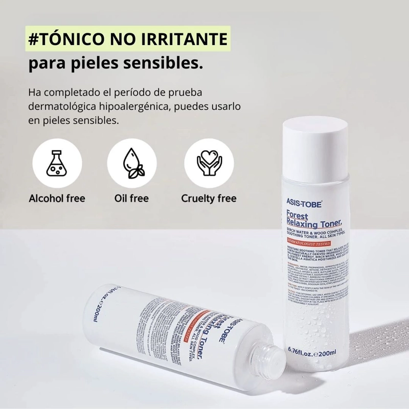 TONICO FACIAL CALMANTE COSME TICA COREANA - 9