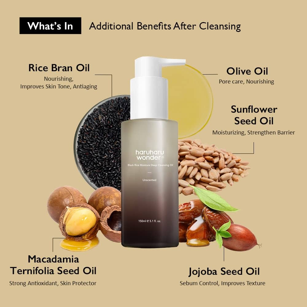 LIMPIADOR “BLACK RICE MOISTURE DEEP CLEANSING OIL” - 3
