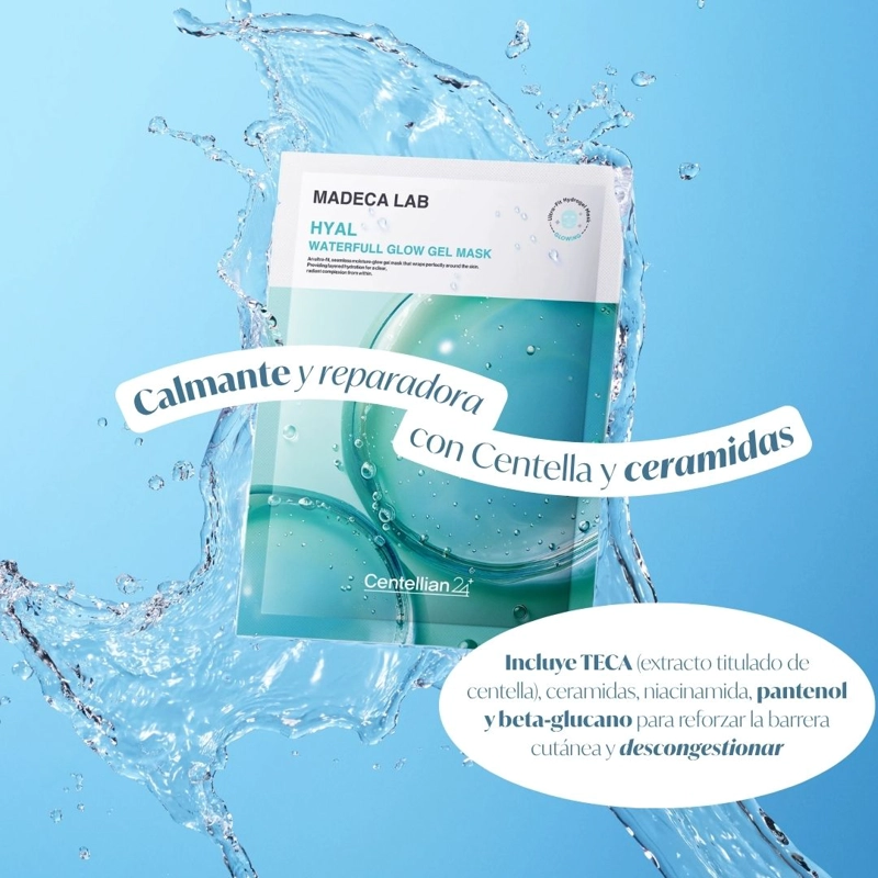 MADECA LAB MASCARILLA GEL HIALURONICA ILUMINADORA - 4