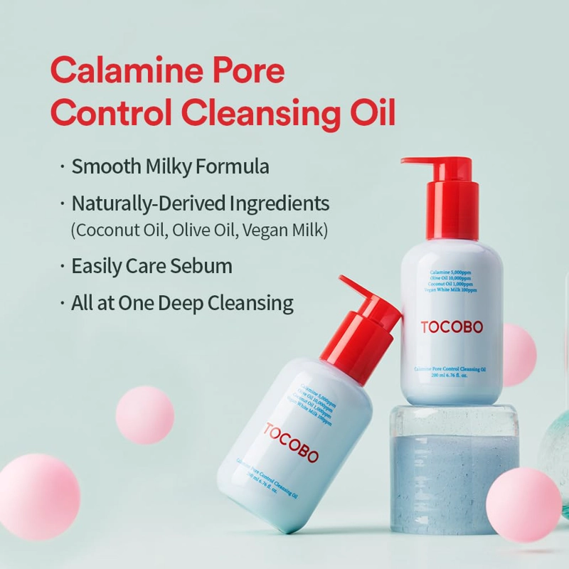 TOCOBO LIMPIADOR “CALAMINE PORE CONTROL CLEANSING OIL” - 5