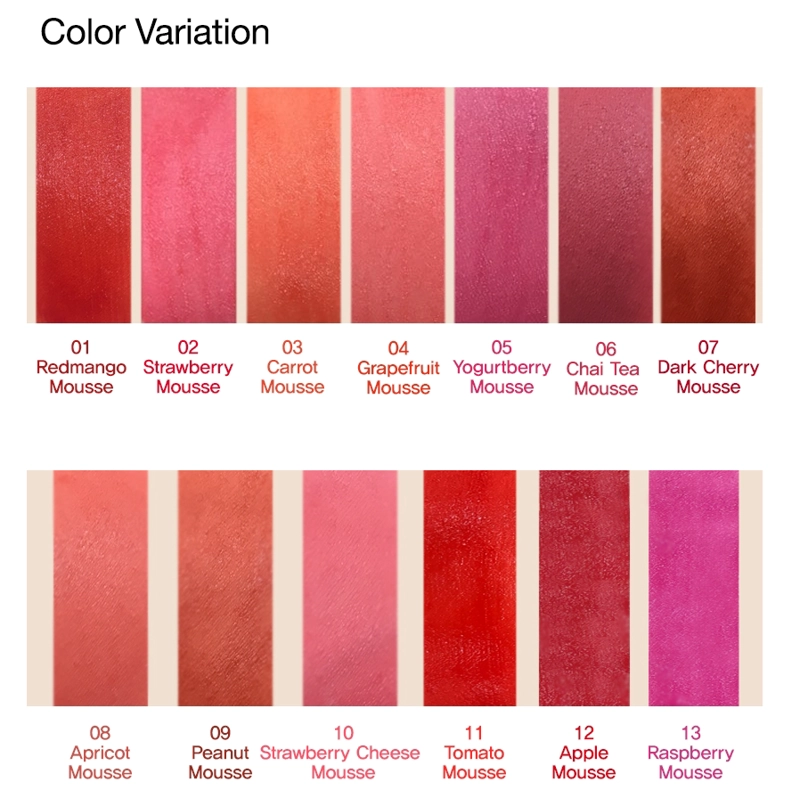 THE SAEM TINTA «CANDY LIP TINT MOUSSE» - 2
