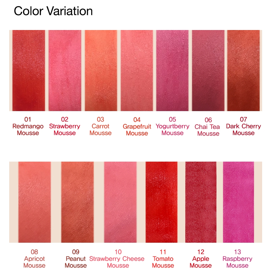 THE SAEM TINTA «CANDY LIP TINT MOUSSE» - 2