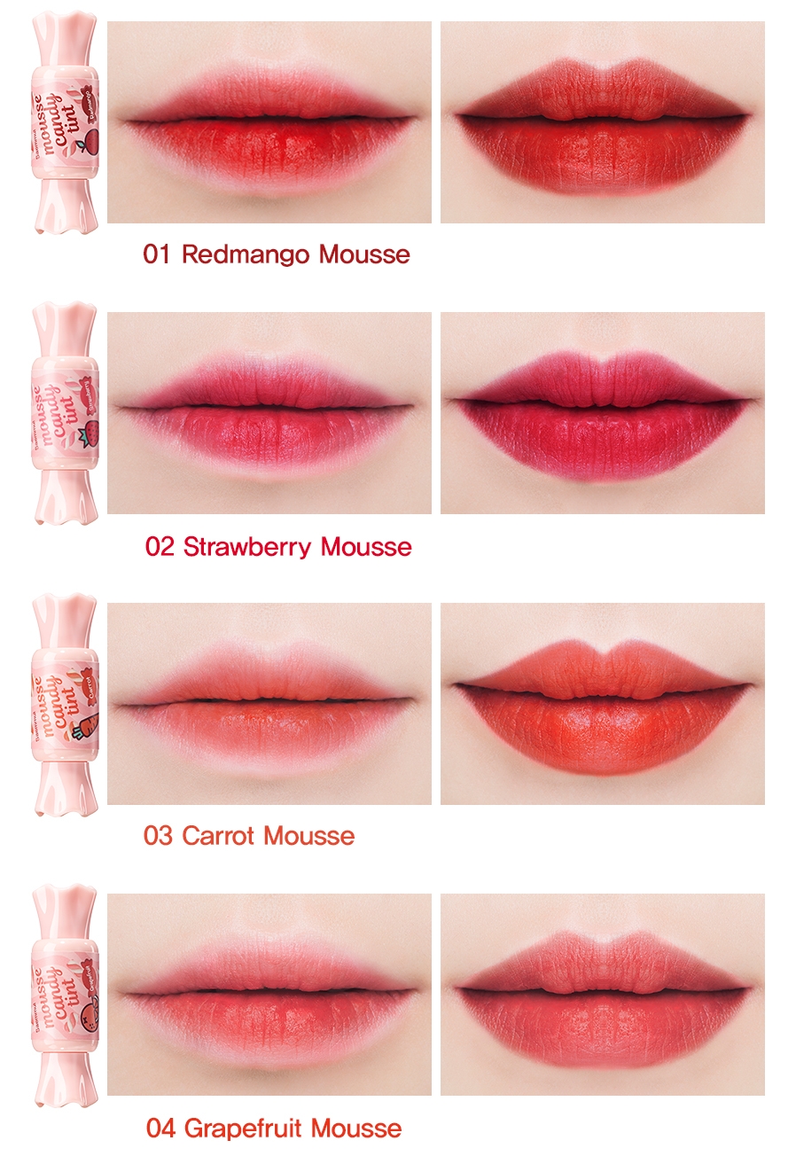 THE SAEM TINTA «CANDY LIP TINT MOUSSE» - 9