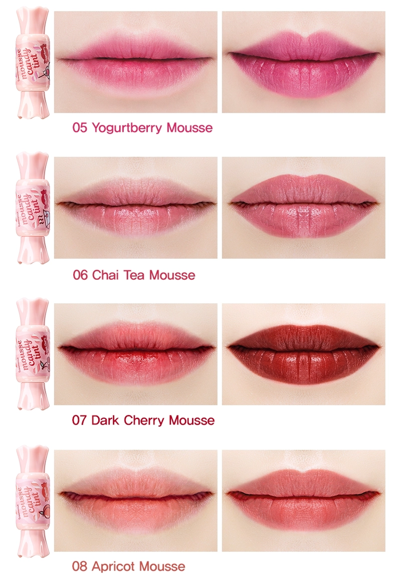 THE SAEM TINTA «CANDY LIP TINT MOUSSE» - 6