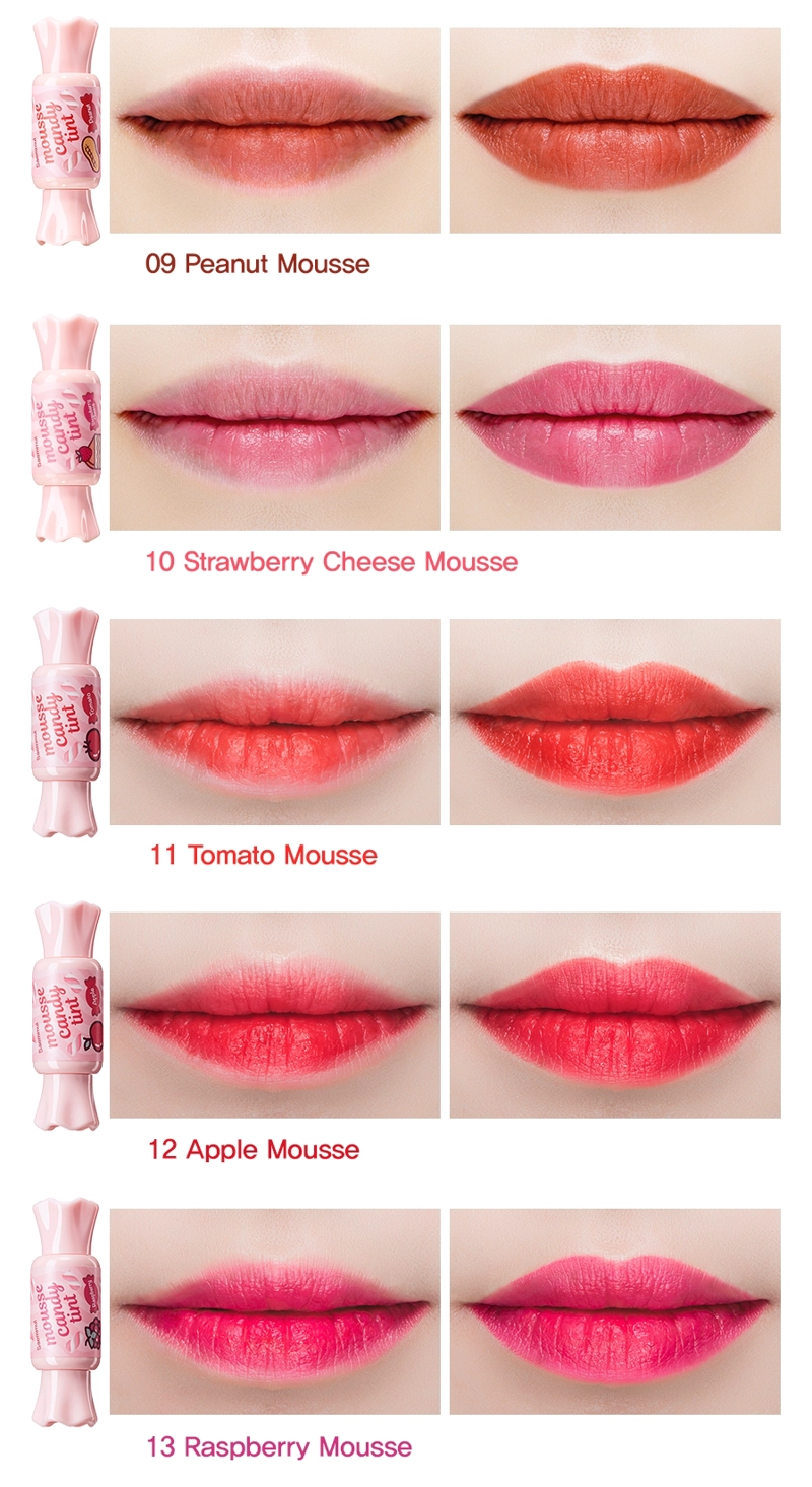 THE SAEM TINTA «CANDY LIP TINT MOUSSE» - 11
