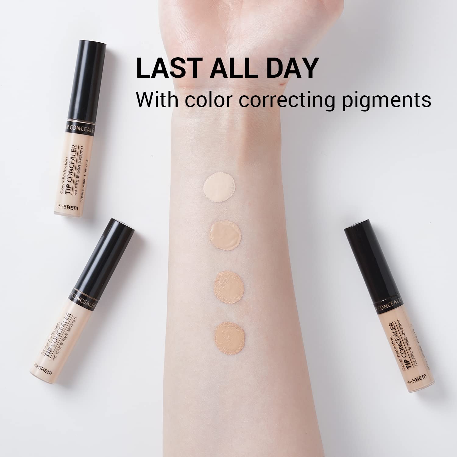 THE SAEM CORRECTOR «COVER PERFECTION TIP CONCEALER» - 12