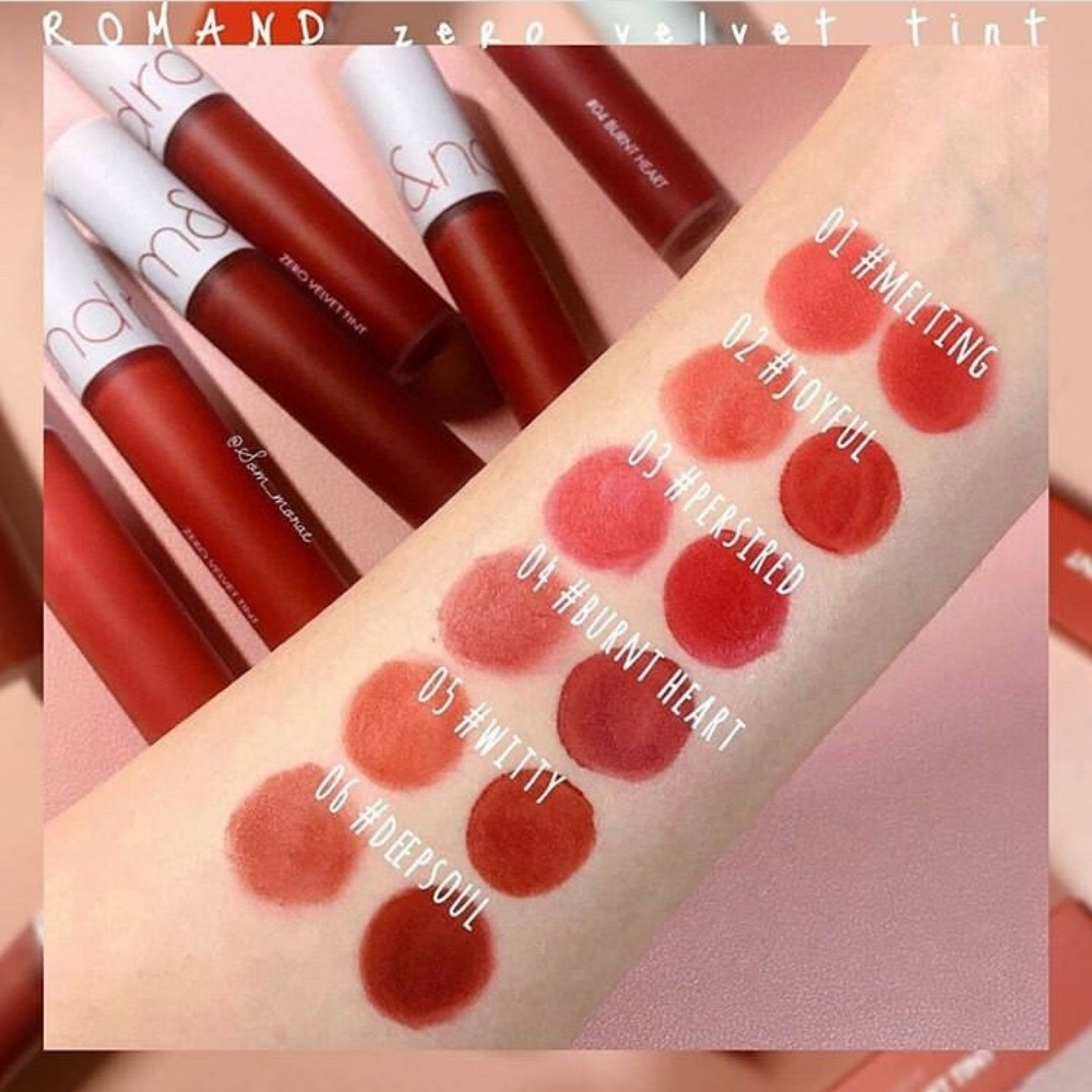 TINTA LABIAL ZERO VELVET TINT - 10