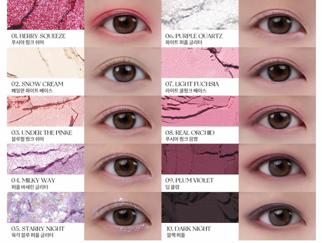 ROM&ND SOMBRAS «BETTER THAN PALETTE» - 6