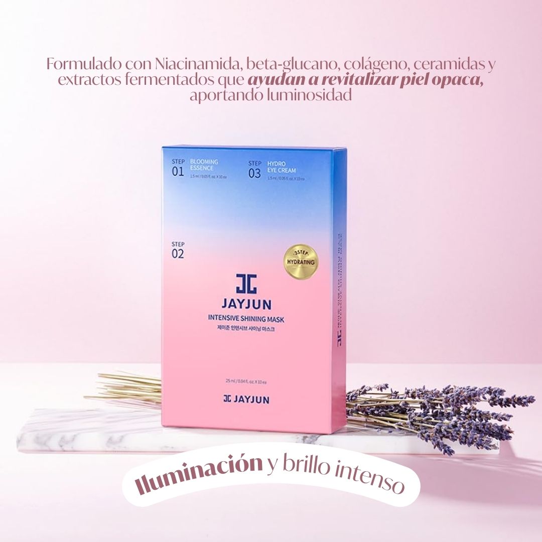 JAYJUN «INTENSIVE SHINING MASK – 3 PASOS» - 3
