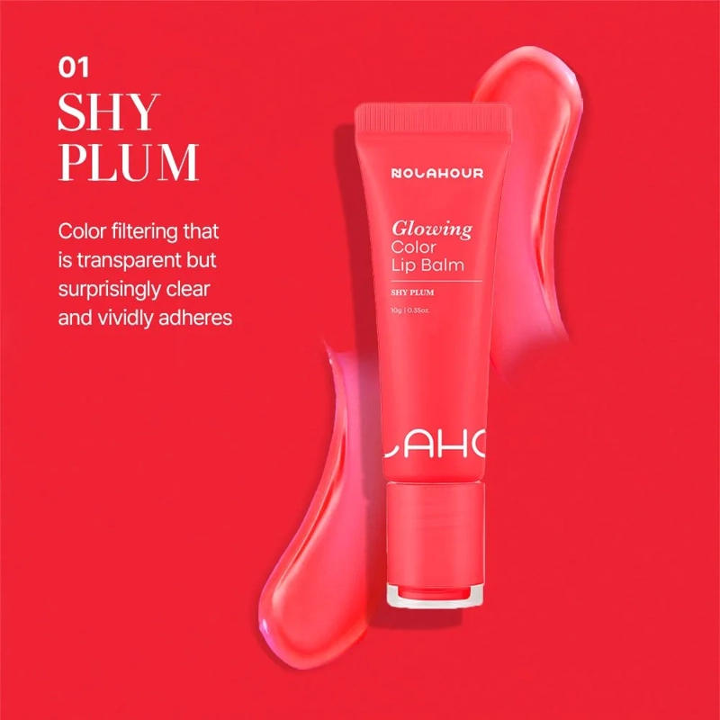 NOLAHOUR SET «GLOWING COLOR LIP BALM COOL TONE SET» - 3