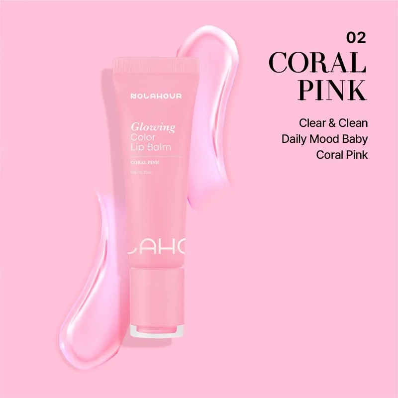 NOLAHOUR SET «GLOWING COLOR LIP BALM COOL TONE SET» - 4