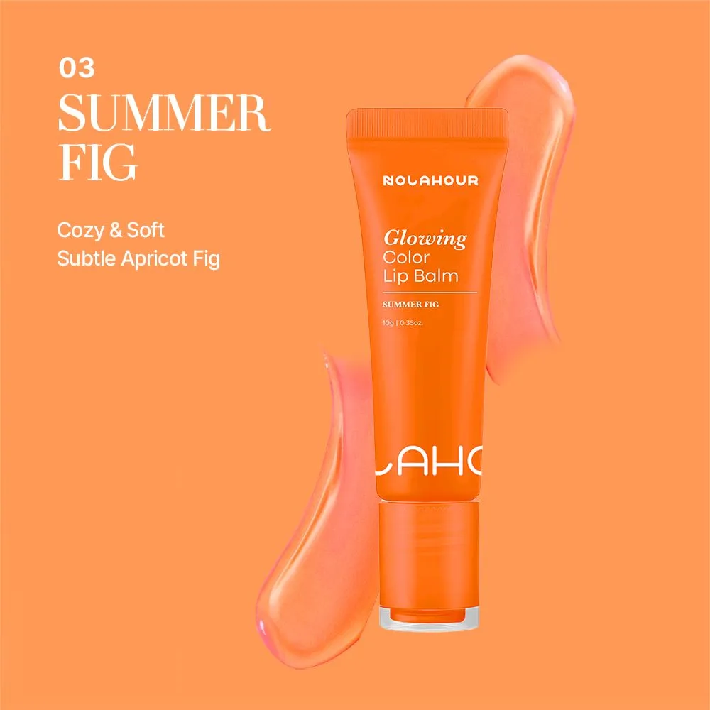 NOLAHOUR SET «GLOWING COLOR LIP BALM WARM TONE SET» - 2