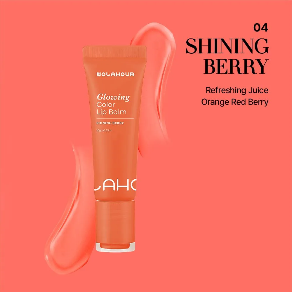 NOLAHOUR SET «GLOWING COLOR LIP BALM WARM TONE SET» - 3